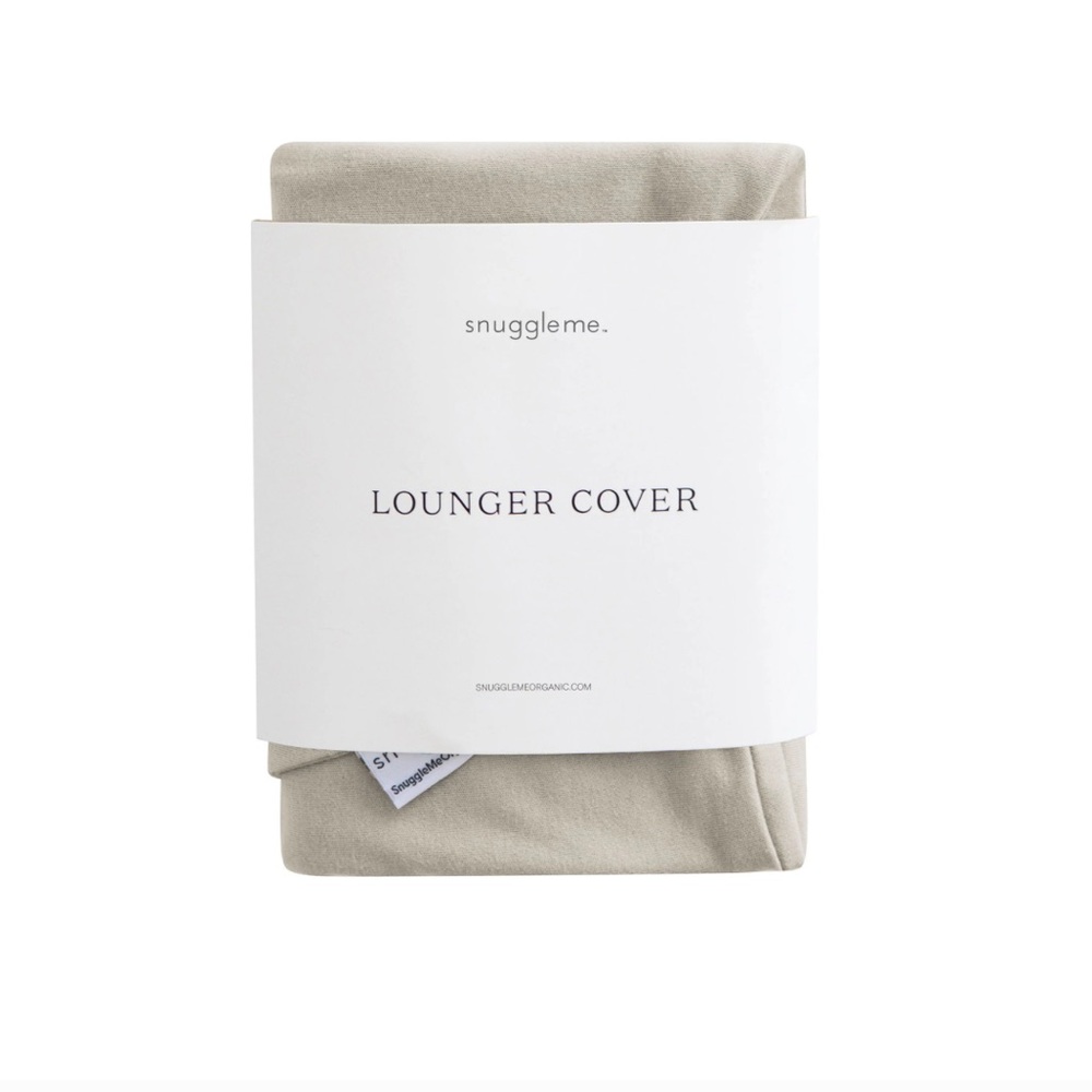 Snuggle Me Infant Lounger Cover in Natural (Beige)